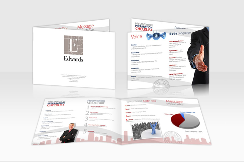 business marketing material