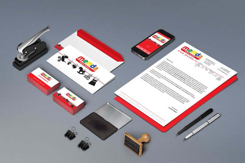 Menda - Corporate Identity Design